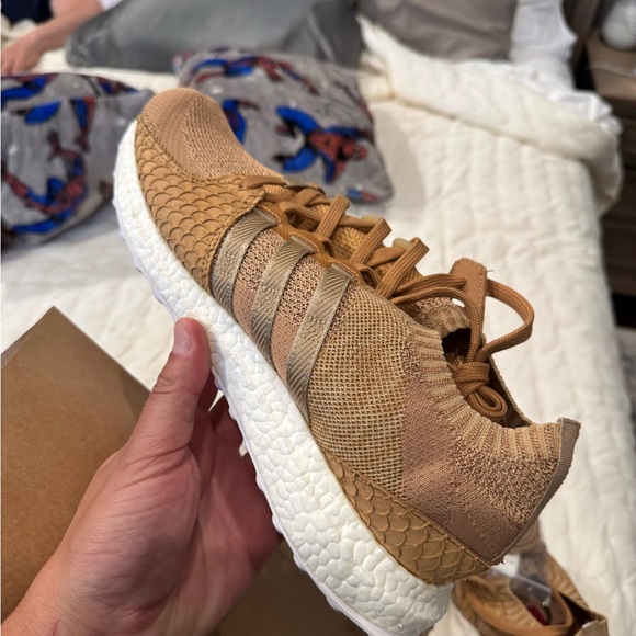 adidas gazelle silver green womens Adidas X Pusha T EQT Brown Bag – SaintStreetSneakers main image 1